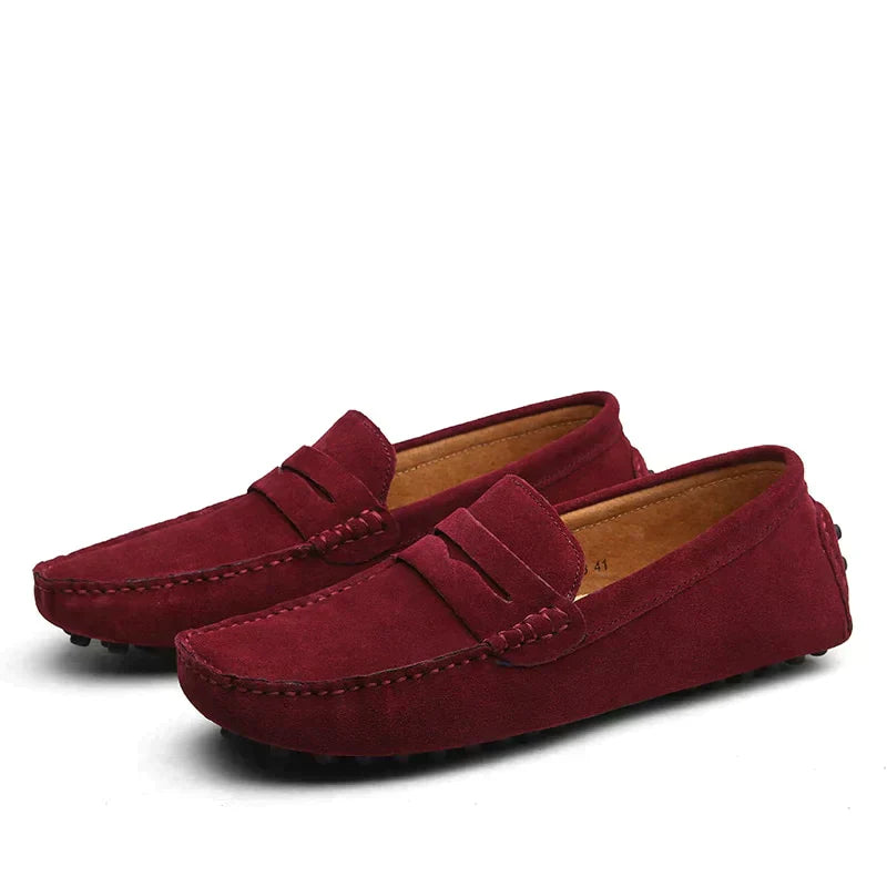 EB | Italienischer Stil Wildleder Slipper