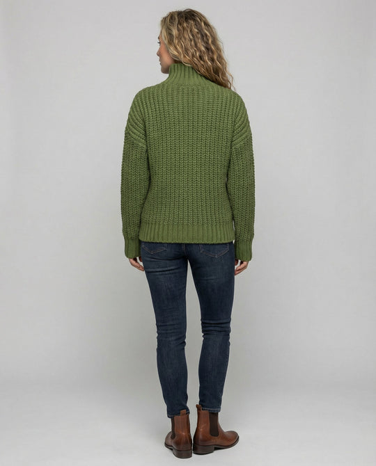Bequemer Rollkragenpullover Damen | EB