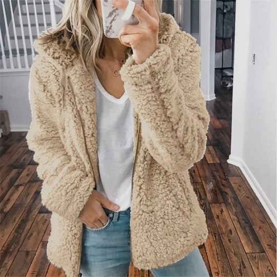 EB | Teddy-Hoodie Super Weich und Wunderbar Warm