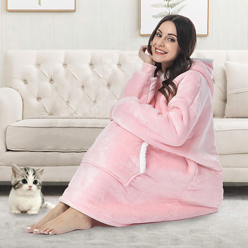 EB | Übergröße Damen Kapuzenpullover mit Kapuze