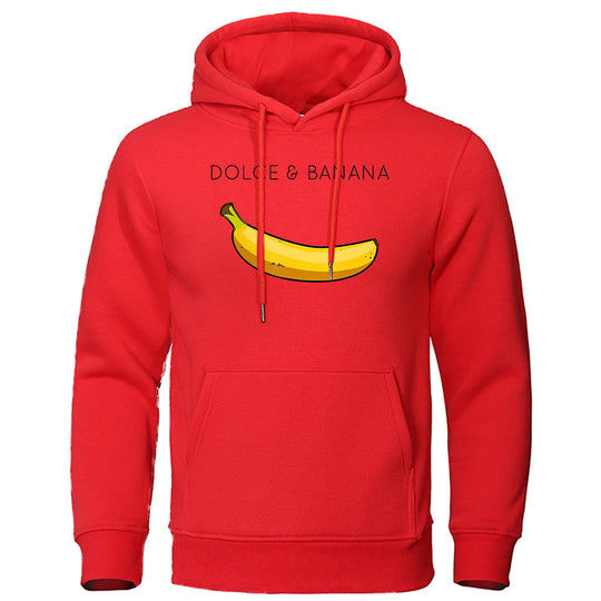 EB | Hoodie mit Lustigem Druck Baumwollmix Weich und Bequem