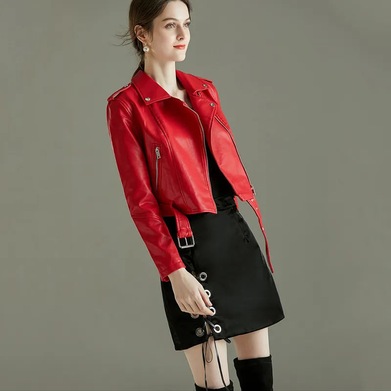 EB | Leder Damenjacke