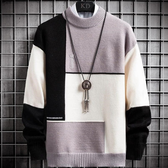EB | Patchwork Pullover