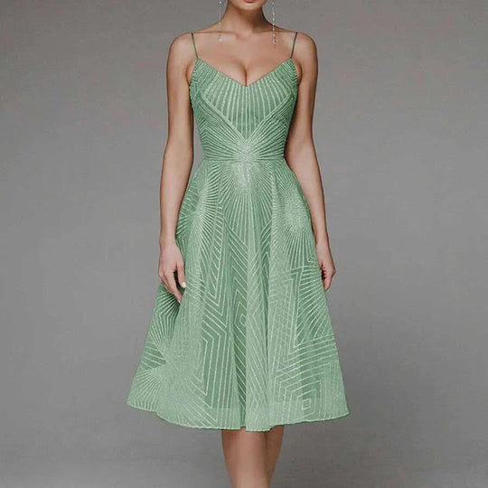 EB | Elegantes Midi Kleid Für Anlässe Tagsüber Und Abends