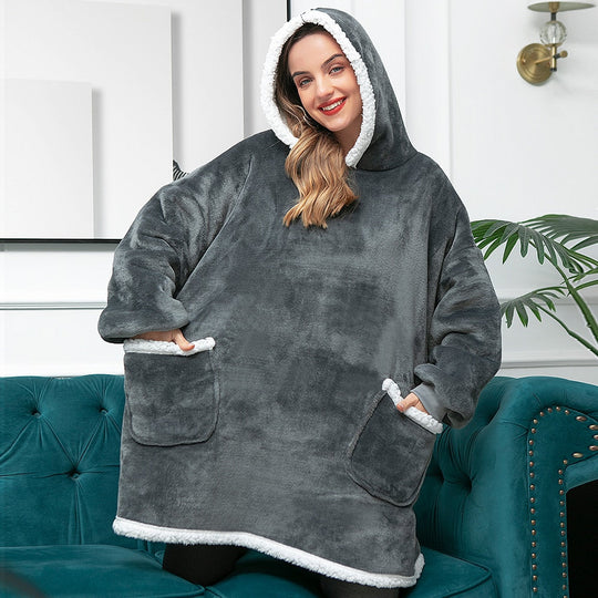 EB | Übergröße Damen Kapuzenpullover mit Kapuze