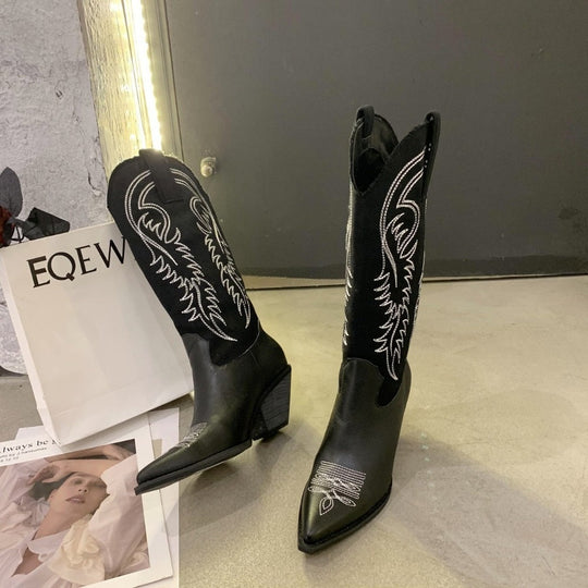 Cassie Cowboy Stiefel | Hohe Qualität mit schönem Design EB