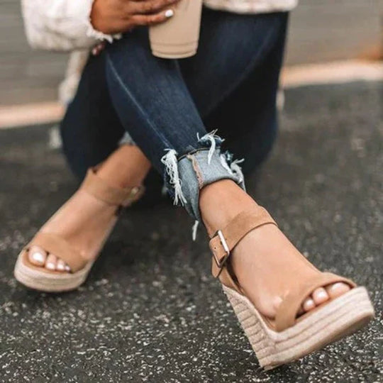 EB | bequeme keilschuhe mit keilabsatz