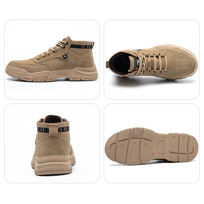 Leicht Stahlkappe Schuhe Berufsschuhe Sportlich Atmungsaktiv Schutzschuhe EB