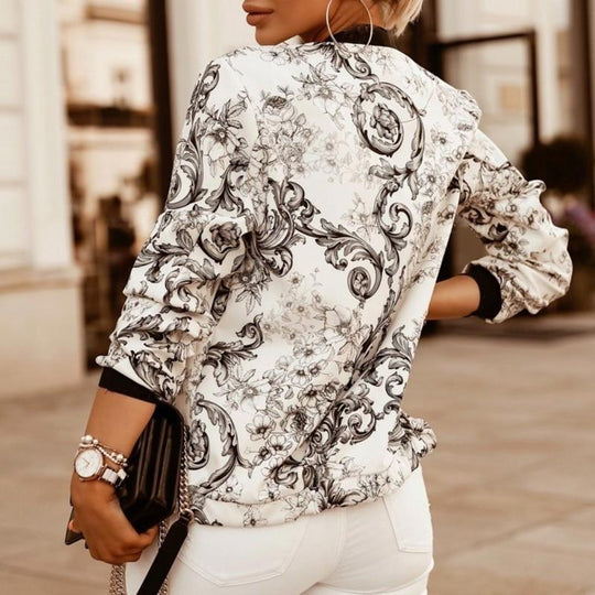 EB | Leichte Blumenjacke