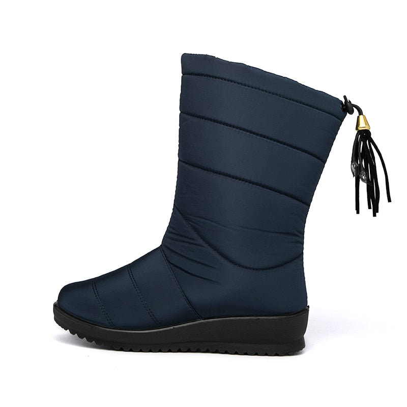 Super warme weiche Damen Winterstiefel EB
