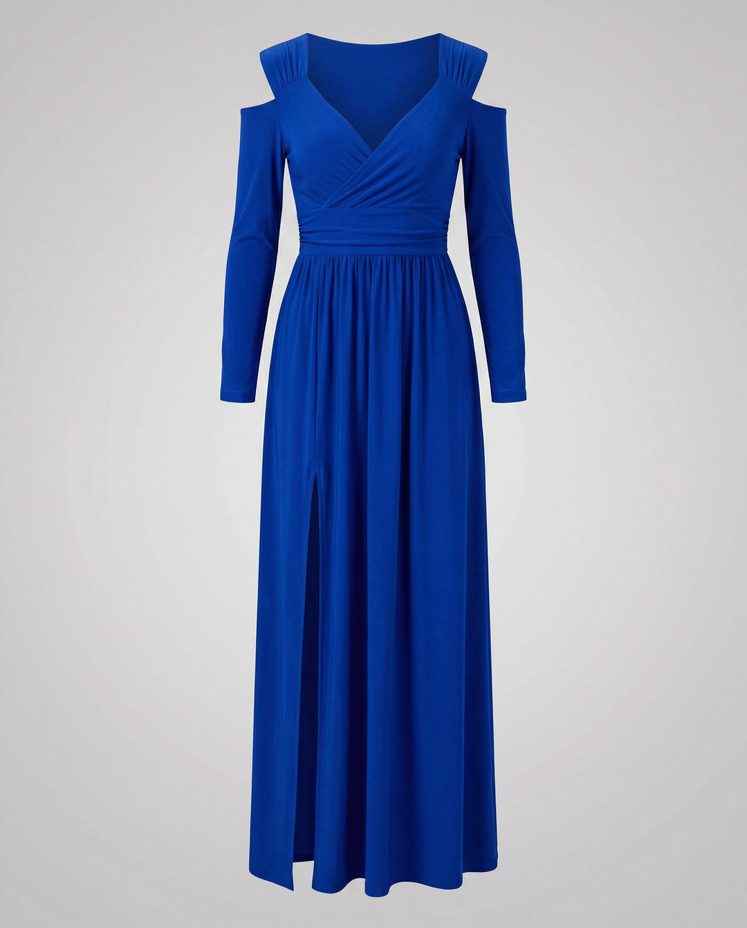 Elegantes Schlitz Abend Maxikleid | EB