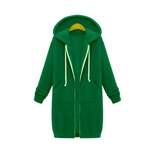 EB | Schicke lange Sweatshirtjacke