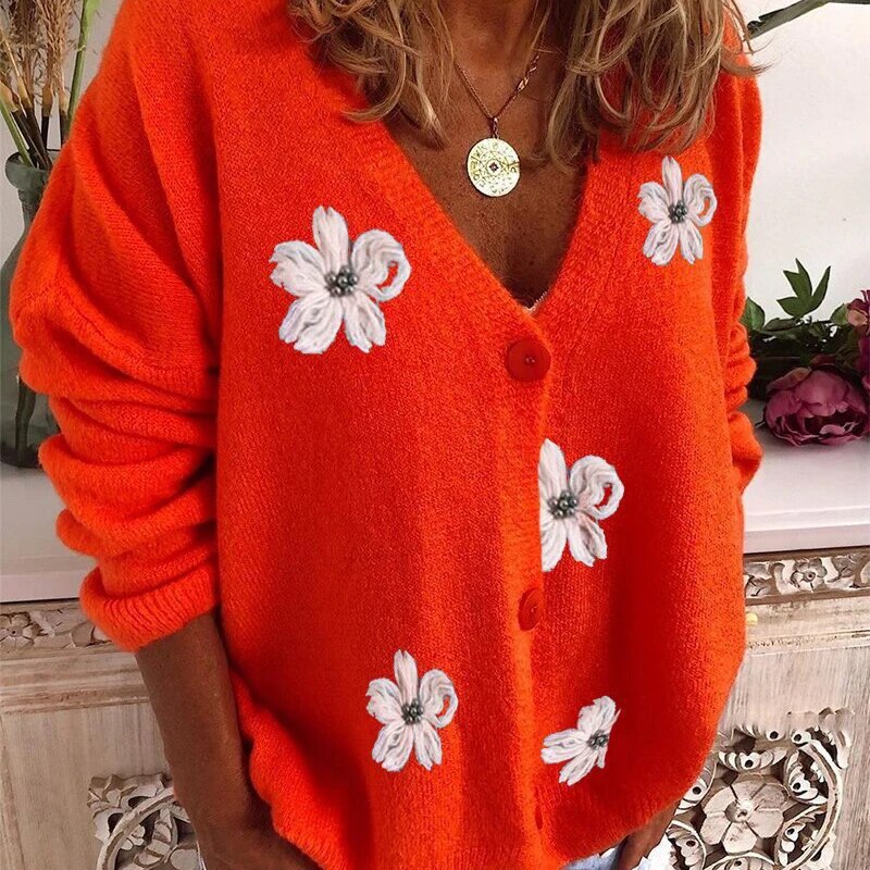 EB | Moderne und Vielseitige Winter Strickjacke