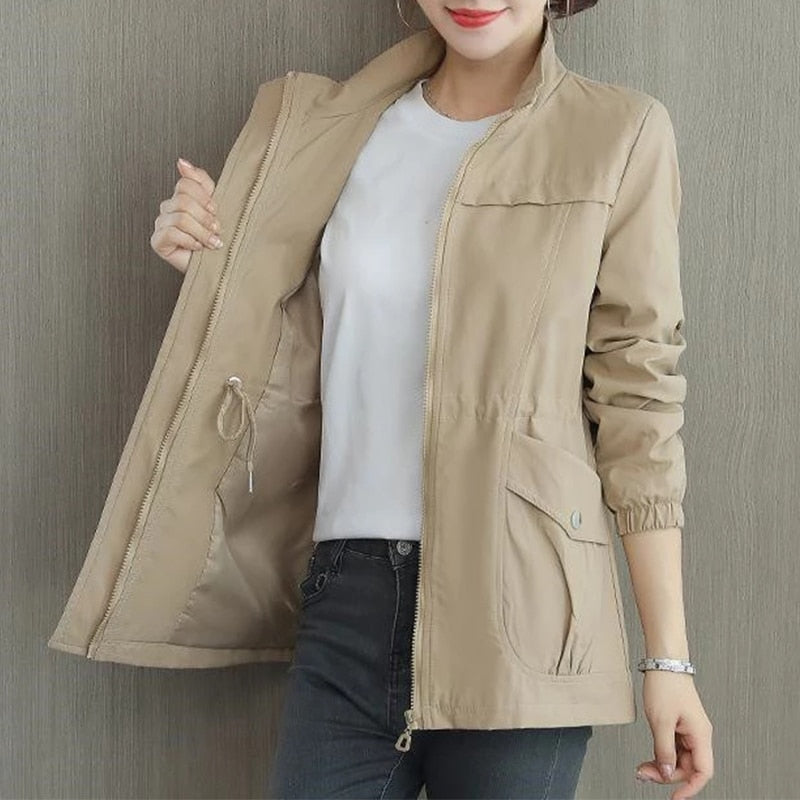 EB | Damen Übergangsjacke mit Stehkragen