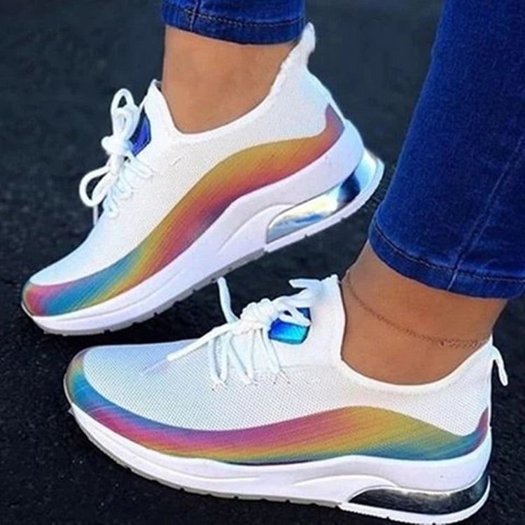 Atmungsaktive Mesh Damen Sneaker EB