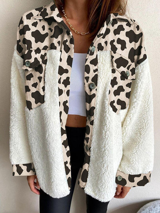 EB | MODACHIC Karierte Lammwolljacke