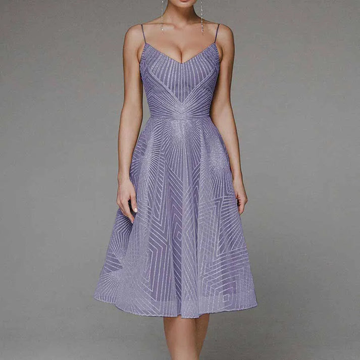 EB | Elegantes Kleid Mit Offenem Rücken