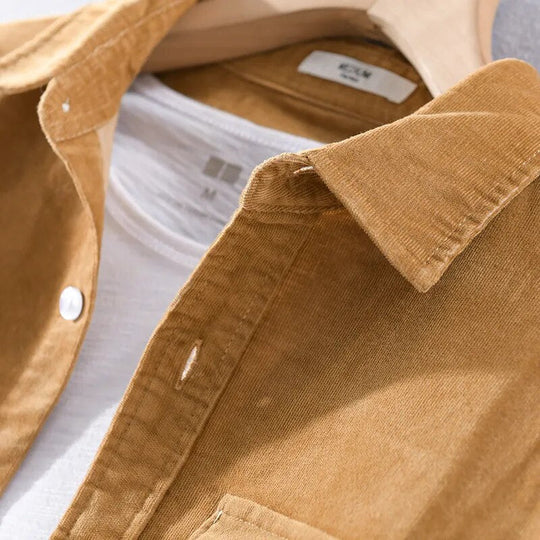EB | Langarm Overshirt Aus Weichem Denim