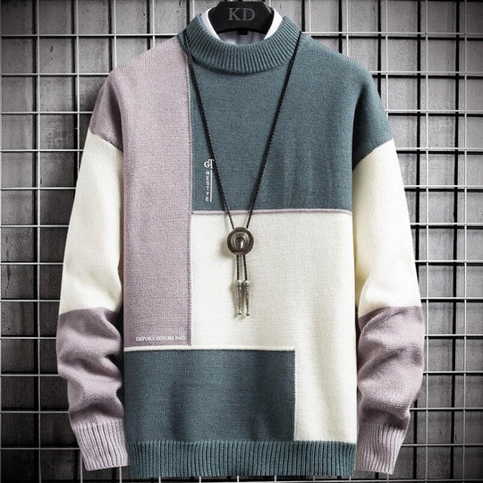 EB | Patchwork Pullover