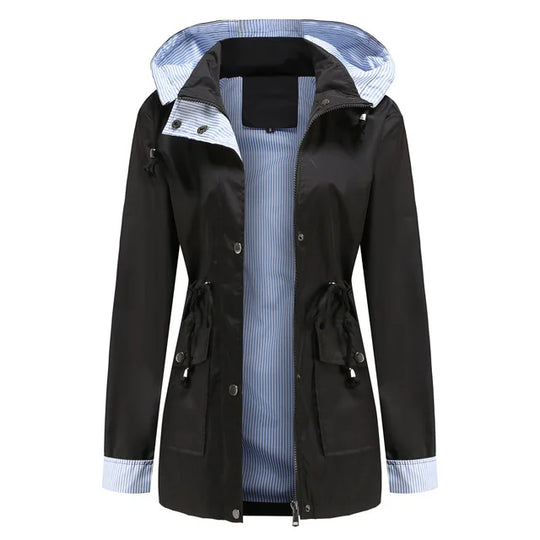 EBMode | Vielseitige Windbreaker-Jacke Mit Kapuze
