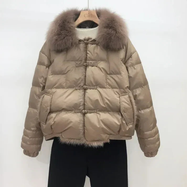 EB | Bauschjacke Rosarot