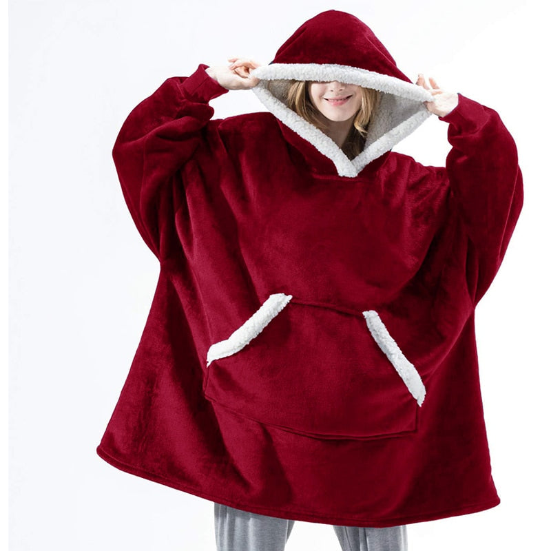 EB | Übergröße Damen Kapuzenpullover mit Kapuze