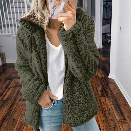 EB | Teddy-Hoodie Super Weich und Wunderbar Warm