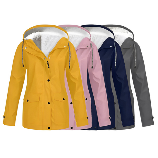 EB | Fleecegefütterte Damen Regenjacke