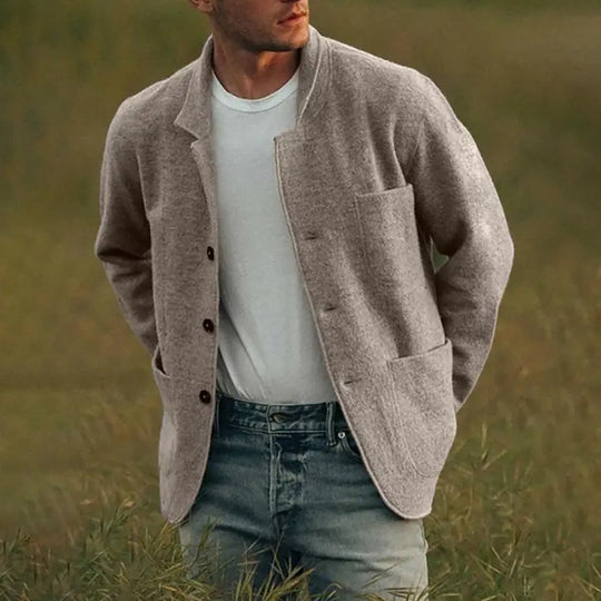 EB | Herren-Cardigan mit tailliertem Schnitt