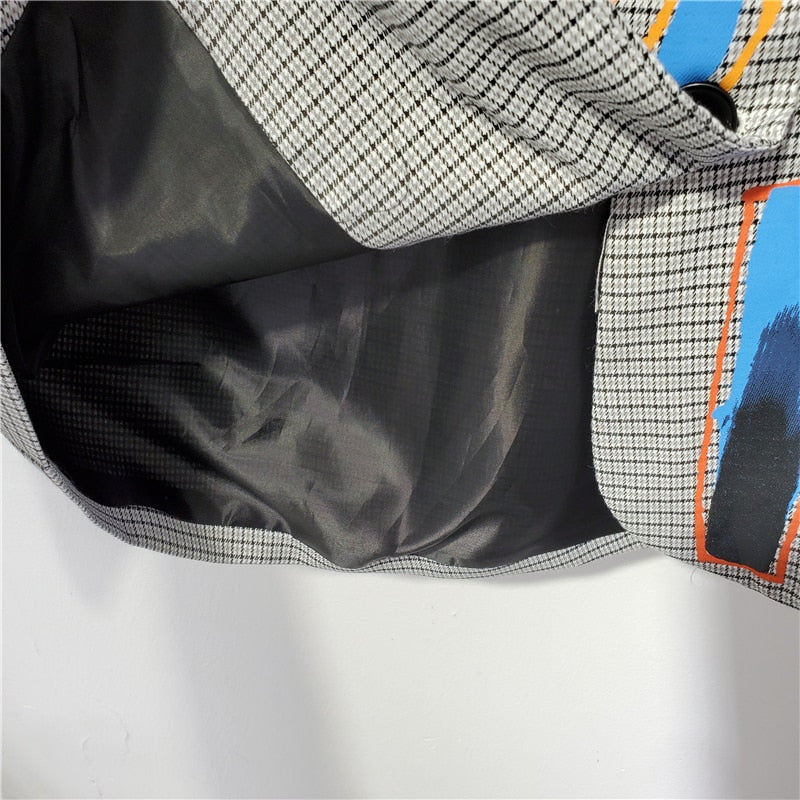 EB | Blazer mit Druck und Tasche