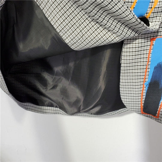 EB | Blazer mit Druck und Tasche