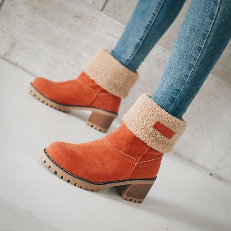 Winter Fell Warme Schnee Stiefel EB