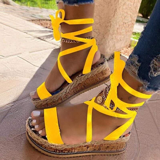 Strap Cross Frauen Sandalen EB