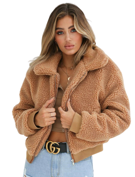 EB | Fluffy Plüschjacke