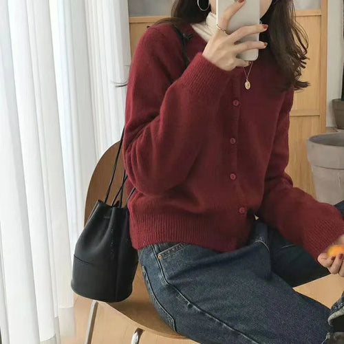 EB | Gemütliche Strickjacke mit Öffnung Vorne