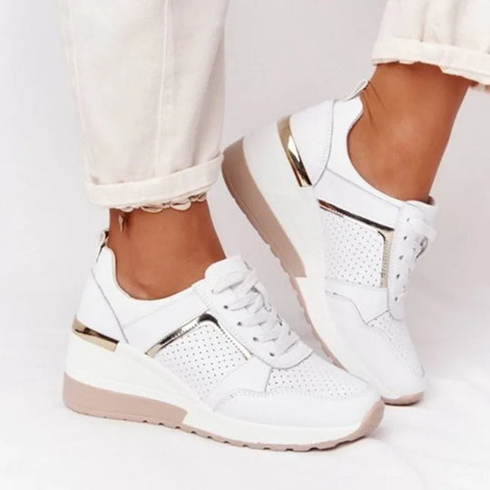 EB | Plattform Sneaker Damen - Leichte Freizeitschuhe