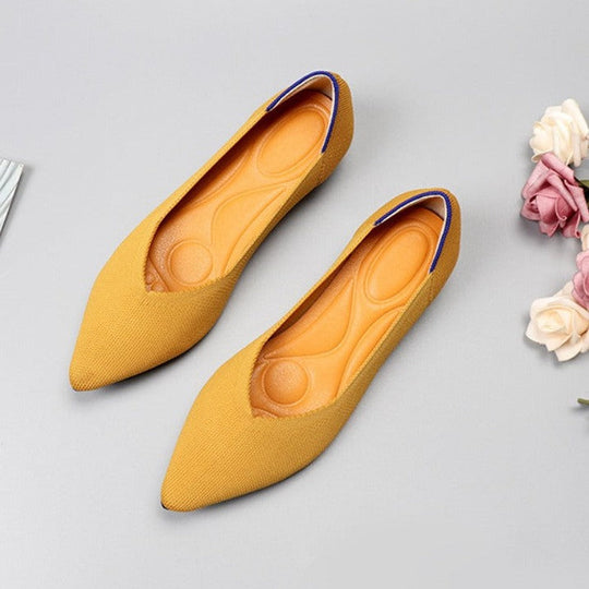 Beige BallerinaKomfortschuhe EB