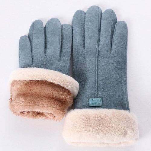 EB - Schicke und Stilvolle Winter Furry Handschuhe für Frauen