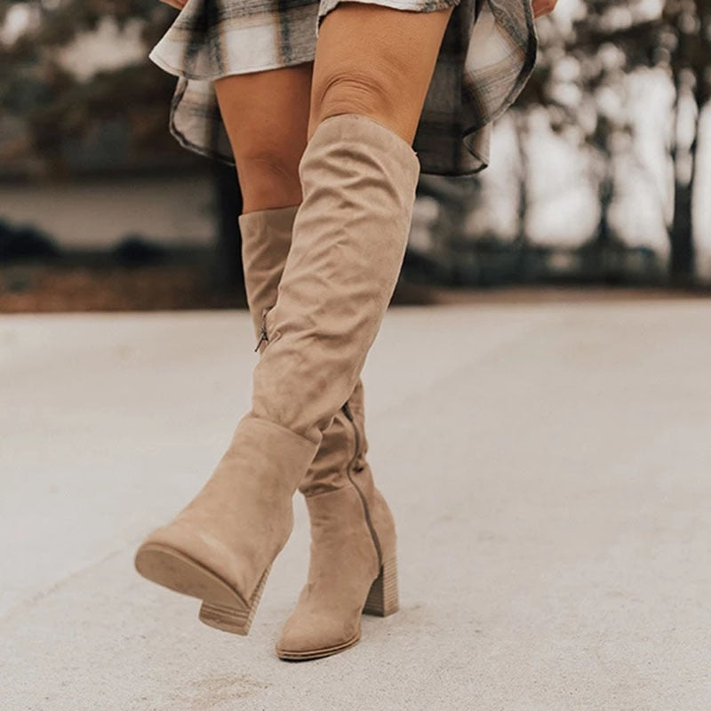 EB | Knie Stiefel für Frauen