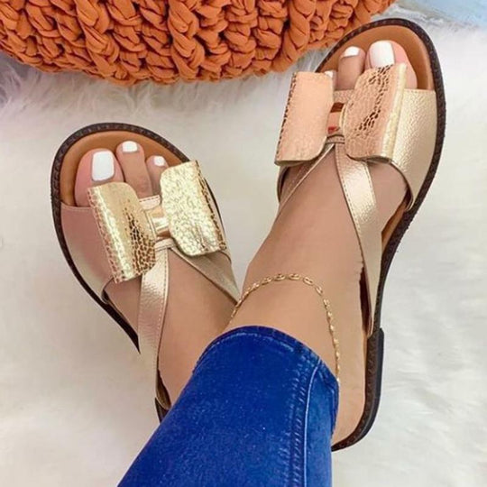 EB | Legere Sommerschuhe für Frauen mit Schmetterlingsknoten