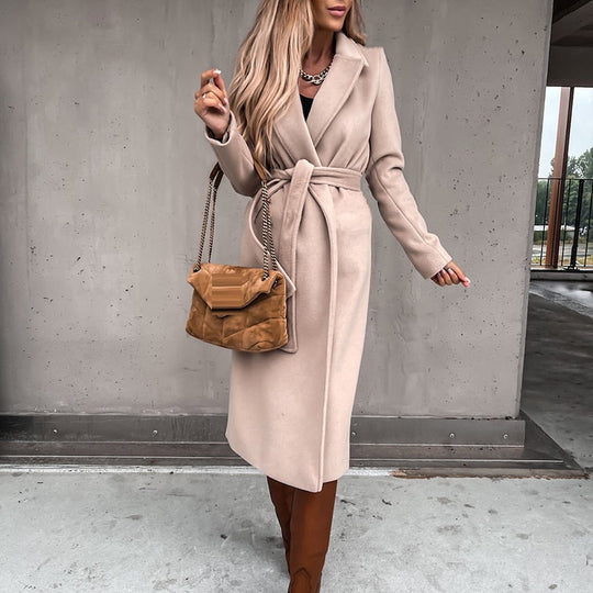 EB | Winterjacke mit Bindegürtel