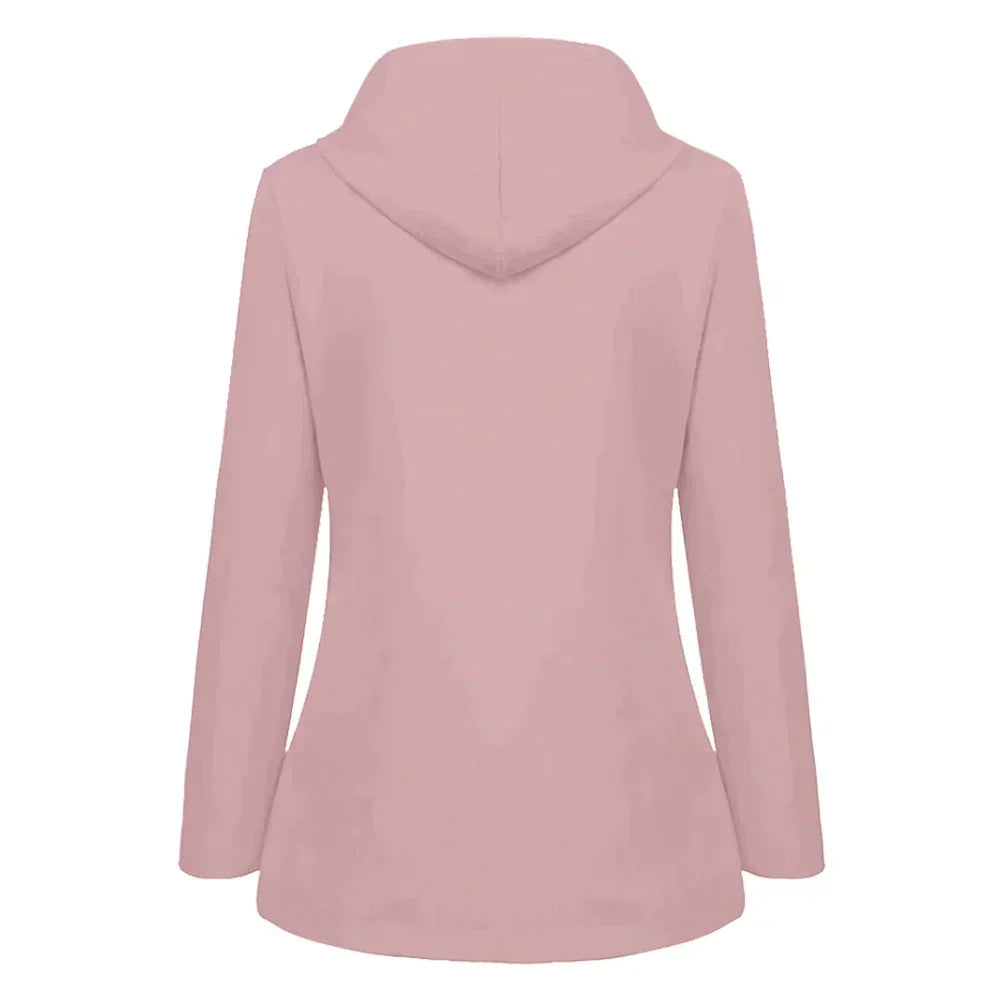 EB | Damen A-Linie Langarm Pullover Hoodie