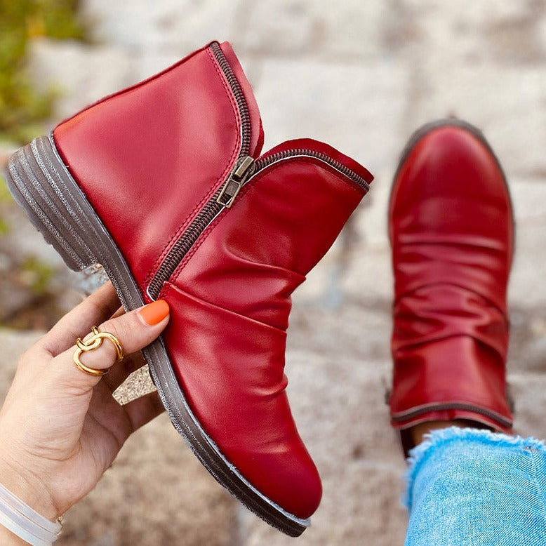 EB | Damen Reißverschluss Stiefeletten