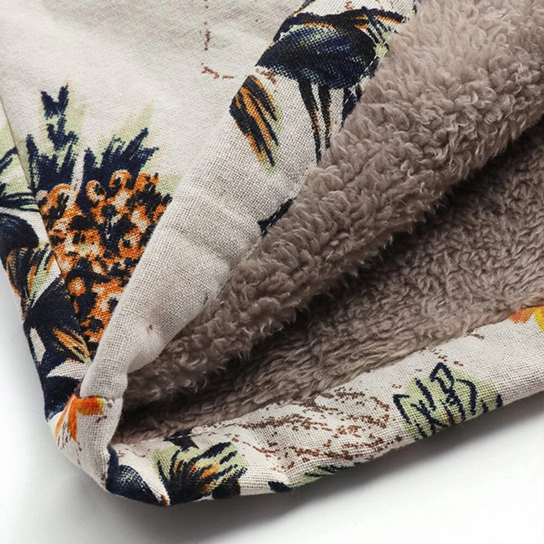 EB | Warme Damenjacke Mit Blumigem Design