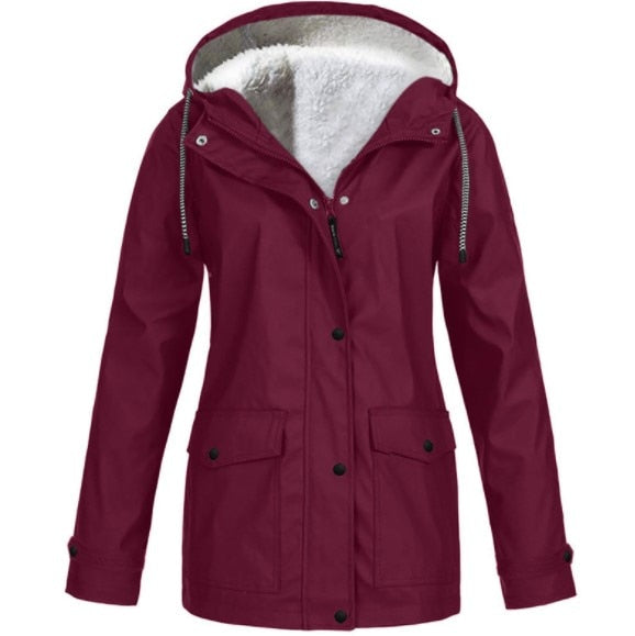 EB | Outdoor-Jacke - Wasserdicht, Winddicht & Weich Gefüttert