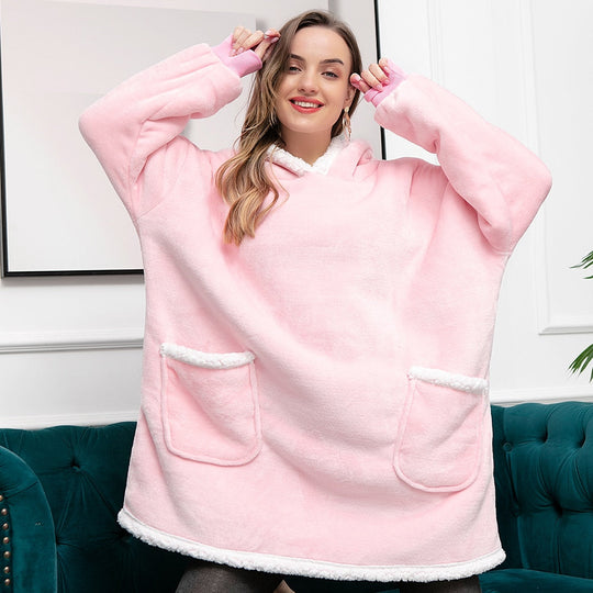 EB | Übergröße Damen Kapuzenpullover mit Kapuze