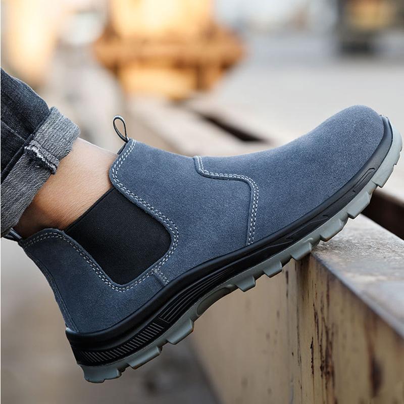 Chelsea Stiefel Schutz Arbeitsstiefel Winter Sicherheitsschuhe EB
