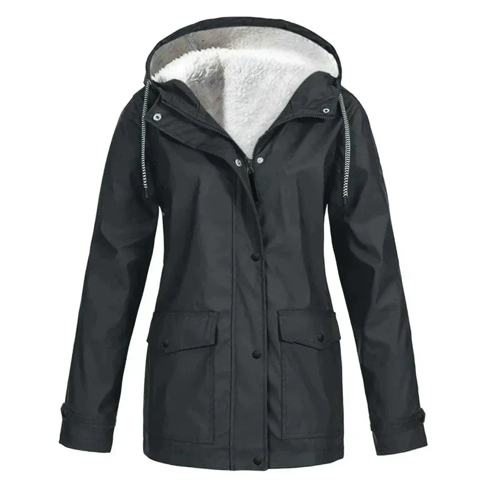EB | Regenjacke für Frauen - Kapuze