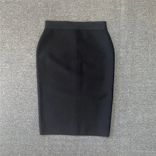 EB | Frauen Neue Rayon Bandage Rock Elegante Bleistiftrock Berühmte Sexy Club Party Kleidung Vintage Vestios