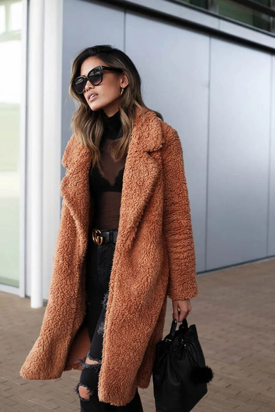 EB | Lange Fleecejacke Winter
